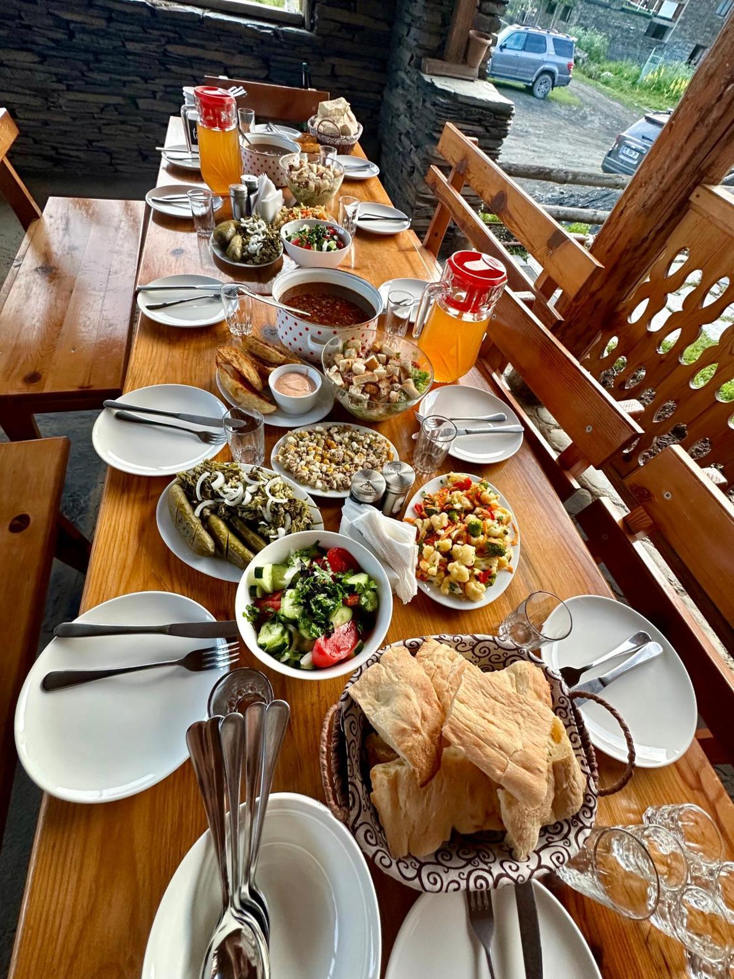 Guesthouse Lasharai Omalo Dış mekan fotoğraf