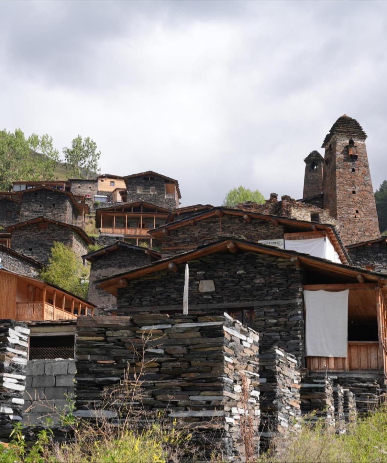 Guesthouse Lasharai Omalo Dış mekan fotoğraf