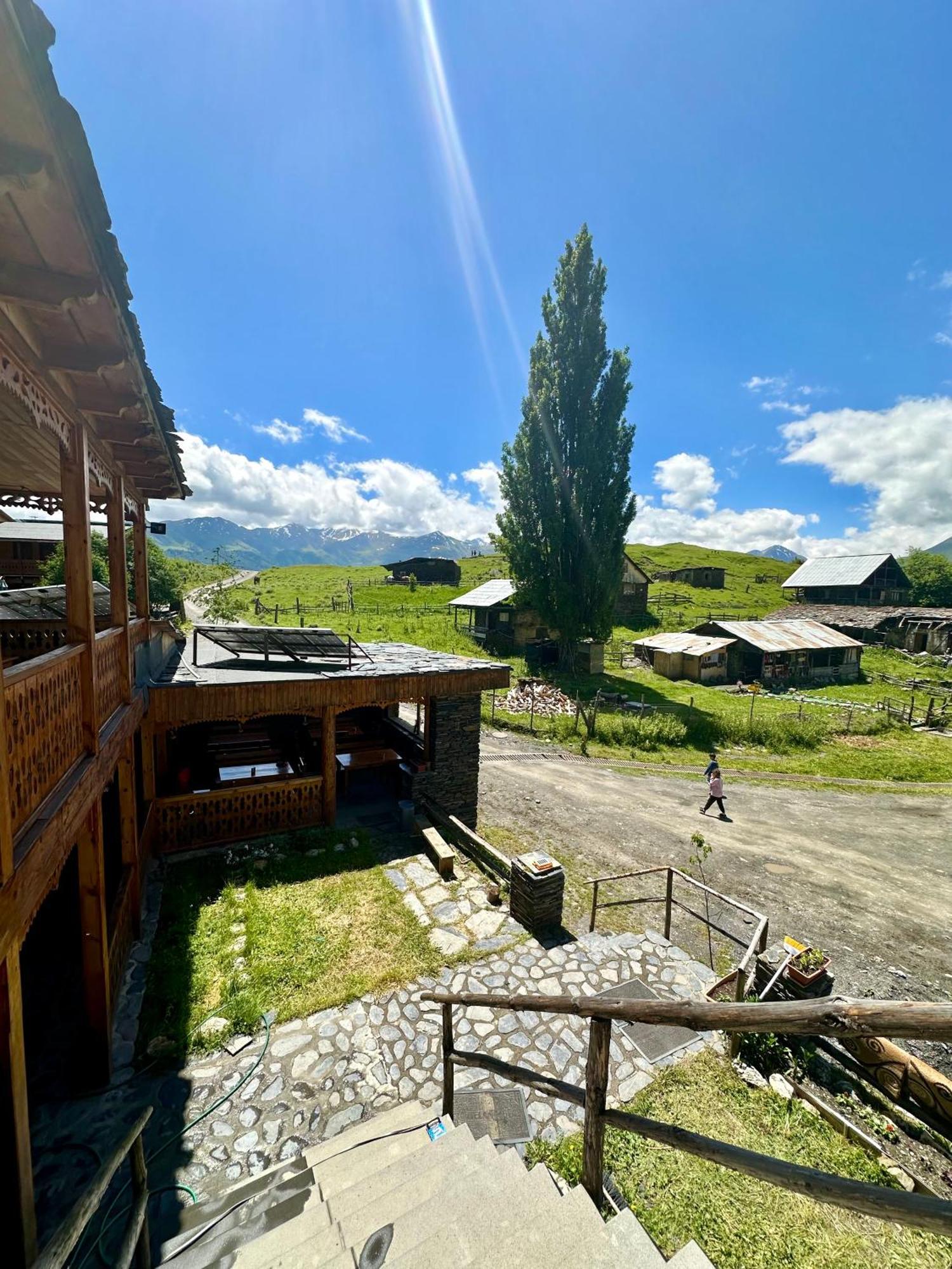Guesthouse Lasharai Omalo Dış mekan fotoğraf