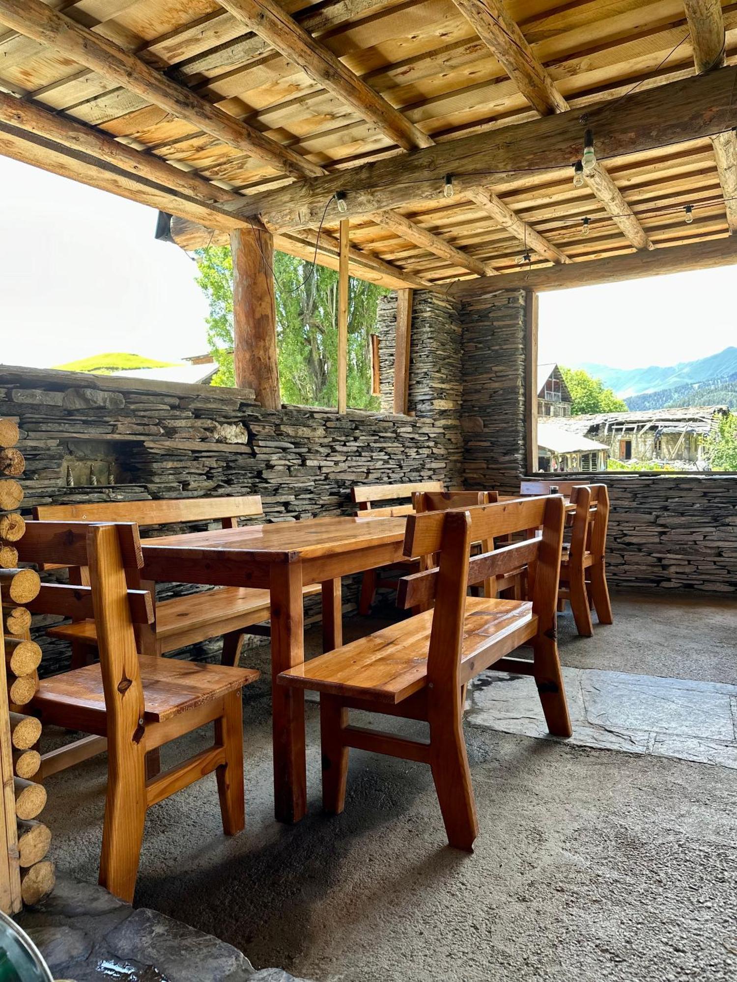 Guesthouse Lasharai Omalo Dış mekan fotoğraf
