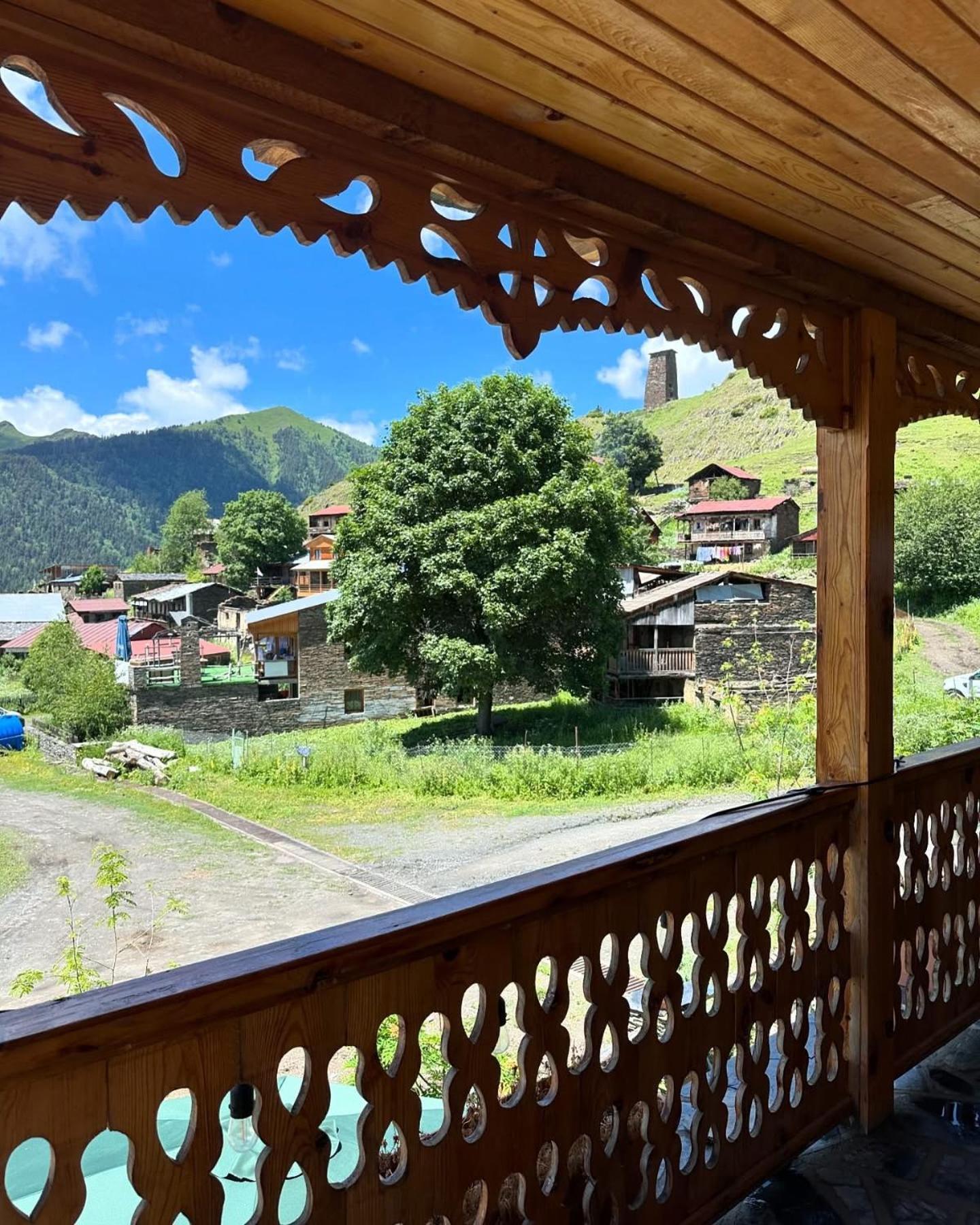 Guesthouse Lasharai Omalo Dış mekan fotoğraf